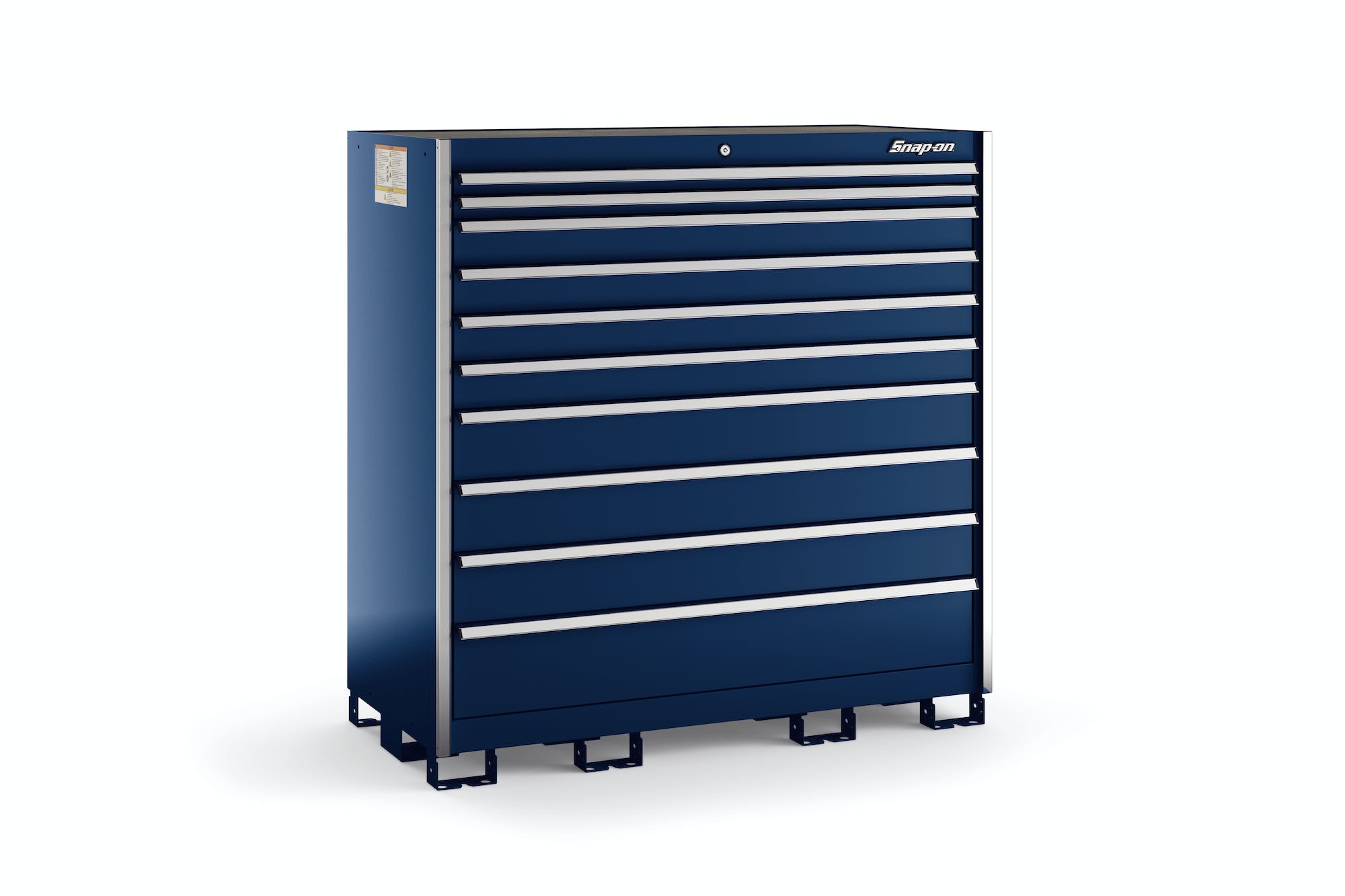10-Drawer Double-Wide Eye-Level (Royal Blue w/Brushed Trim) | KSDE101AAPCN 10-Drawer Double-Wide Eye-Level (Royal Blue w/Brushed Trim) | KSDE101AAPCN